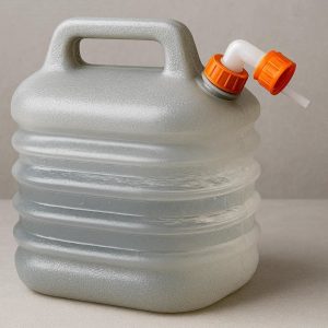 12 Heavy Duty Collapsible Water Container with Easy Grip Handle and Pouring Spout for Car Washing Fishing Hiking and Household Use